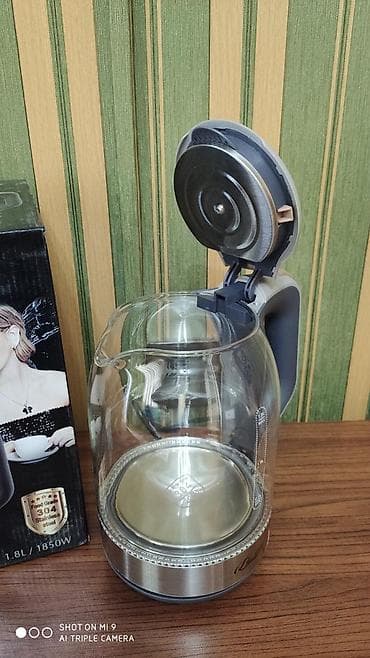 Elektrik caydan çaynik çaydan Blackbird 1.8 litreli elektrik şüşə — 6