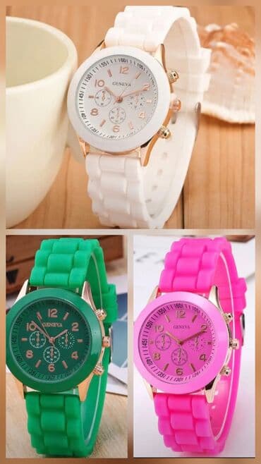 qadın qol saatı: Qol saatı, rəng - Ağ — 1