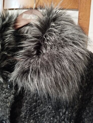 детские зимние пальто: Пальто, цвет - Серый — 5