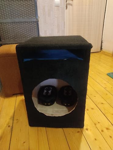 maşın ucun kalonka: Avtomobil üçün subwoofer korpusu - Tip: Portlu (bass-refleks) — 2
