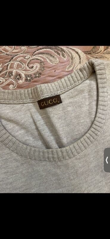 Köynəklər: Sviter, Gucci, M, rəng - Boz — 3