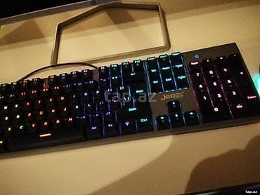 ssd har disk: JEDEL RGB işıqlanmaya malik tam ölçülü klaviatura + delikli yüngül — 1