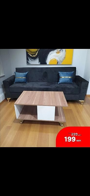saloglu divan: Müasir künc divan və qonaq dəsti modelləri - Künc divan, ölçü: 240 sm — 7
