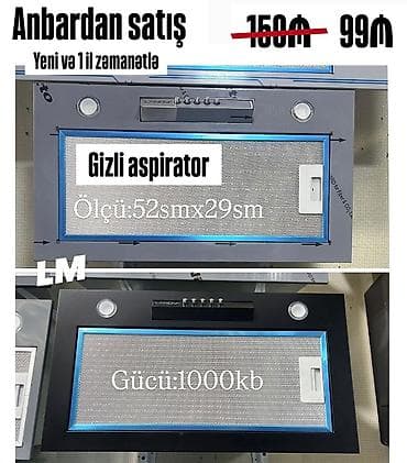 lanova aspirator: LANOVA gizli aspirator - Türk istehsalı, anbardan satış - Yeni və 1 — 1