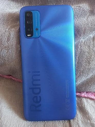 par utuleri: Redmi 9T, 128 GB, rəng - Mavi, Barmaq izi — 1
