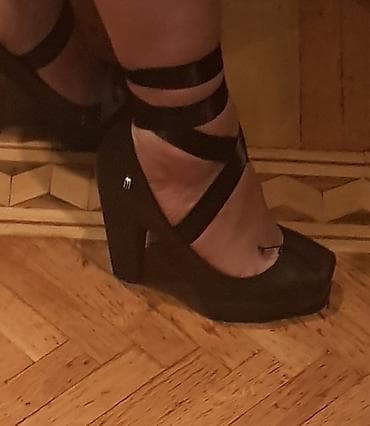 kablok ayaqqabilar: Tuflilər, Ölçü: 40, rəng - Qara, Yeni — 1