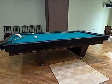 купить стол для бильярда: Bilyard masasının komplekti – Ü-Gənclik, Q-400 m - Klassik rus — 2