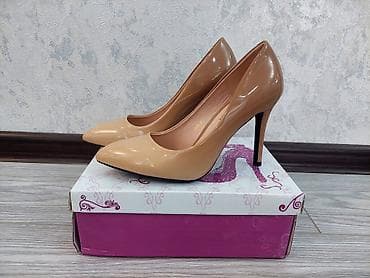 Tuflilər, Ölçü: 37, rəng - Bej, Yeni