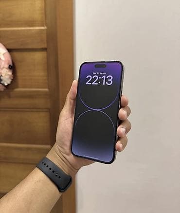 iphone 12 pro 512: IPhone 14 Pro, 128 GB, Deep Purple, Zəmanət, Simsiz şarj, Face ID — 2