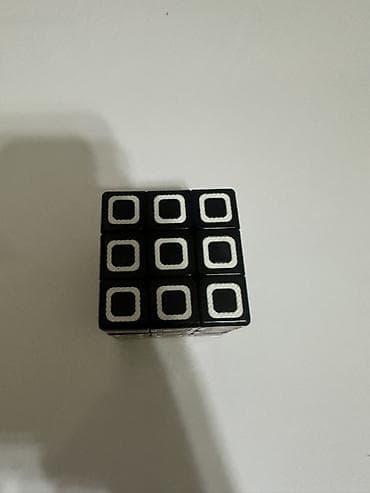 rubik kubu: Rəngli 3x3 Rubik kubu - Klassik 3x3 mexanizm, rahat fırlanma üçün — 1
