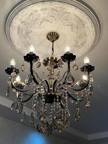 lan: Çılçıraq, 8 lampa, Metal — 2