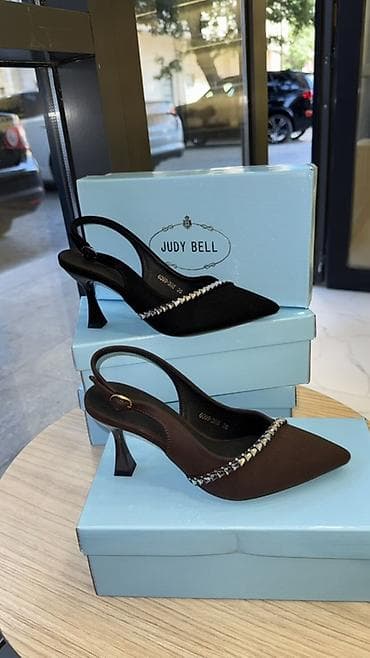 Judy Bell qadın ayaqqabıları – slingback model - Rənglər: qara və lalafo.az -da Judy Bell qadın ayaqqabıları – slingback model - Rənglər: qara və