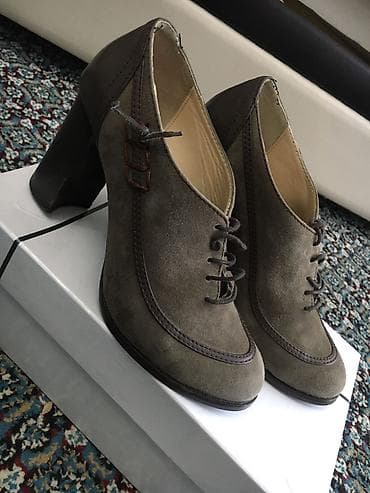 deri godekceler: Ölçü: 37, rəng - Bej, İşlənmiş — 1