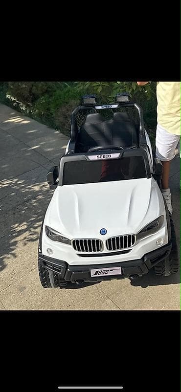oyuncak masin: Uşaq üçün elektrikli mini avtomobil – ağ rəng 7 yaşa qədər uşaqlar — 1