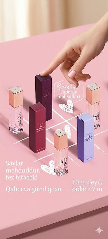 ev ucun ətirlər: Kosmetik dəst, Faberlic, >10 məhsul, Yeni, Ünvandan götürmə, Pulsuz çatdırılma, Ödənişli çatdırılma — 8