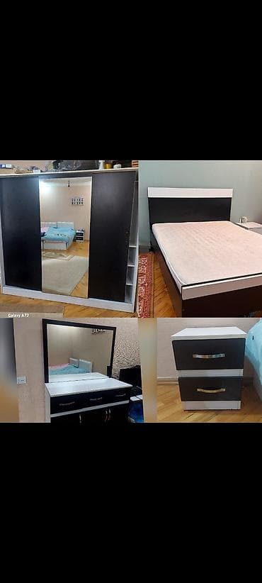 İkinəfərlik çarpayı, Termo, Komod, Tumba, İşlənmiş — 1