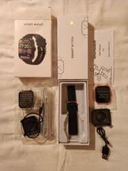 зарядка android: Новый, Смарт часы, Сенсорный экран, цвет - Серебристый — 2