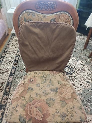 saloglu stullar: Qonaq otağı üçün, Açılmayan, Dördbucaq masa — 4