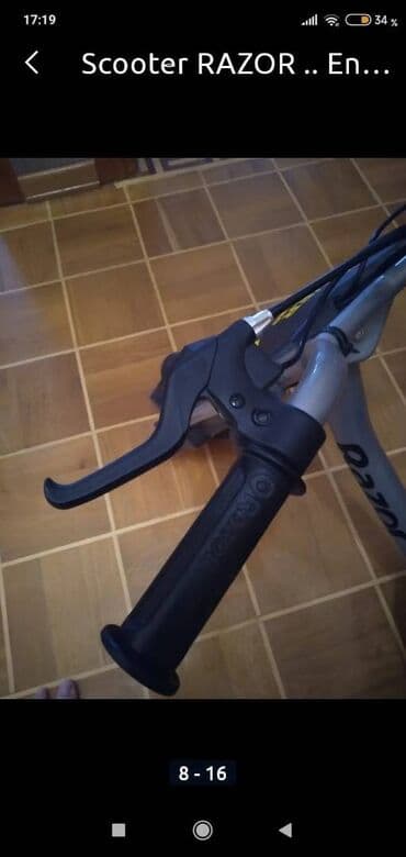 uşax maşını: Skuter Razor, Elektrikli, Power Rider 360, maksimal sürət - 13 km/s — 6