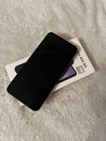 Samsung Galaxy A54 5G, 128 GB, rəng - Qara, Barmaq izi