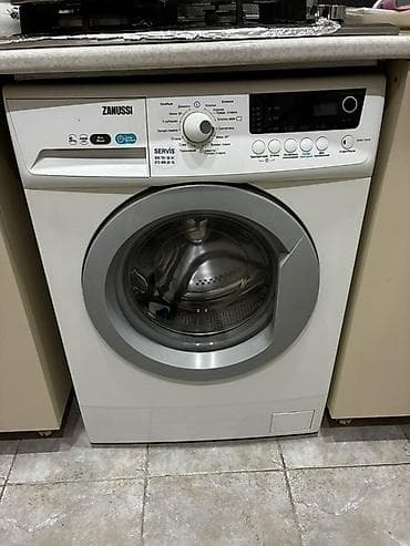 kondisioner kondensator: Paltaryuyan maşın Zanussi, 5 kq, Avtomat, Qurutmasız — 1