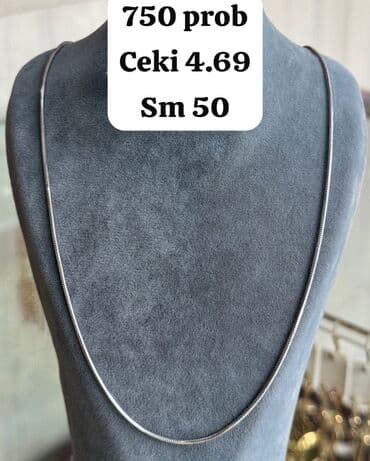 750 prob zəncir - Material: 750 prob (18K) qızıl - Model: nazik, çevik