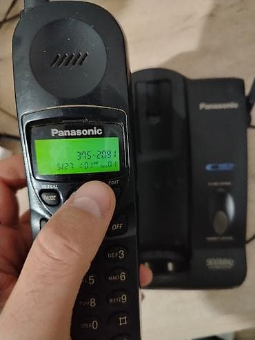 Stasionar telefon Panasonic, Simsiz, İşlənmiş
