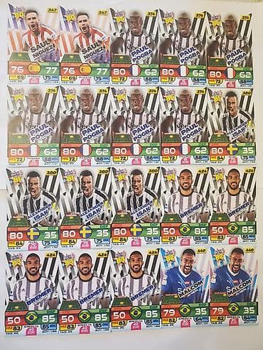 messi formaları: Futbol kolleksiya kartları dəsti 195 kart - Seriya: Blast Cards — 7