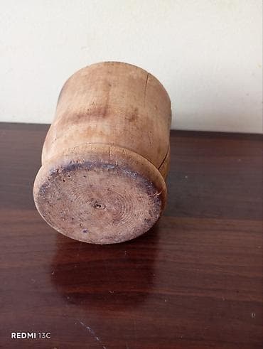 ezme: Alüminium havan (dibçək formalı, klasik dizayn) - Material: tökmə — 10