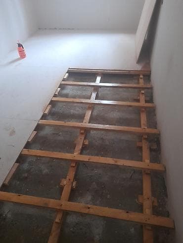 Plitə işləri: Her nov laminatlarin vurulmasi butun pol isləri tam ideal sekilde — 3