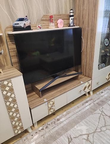 metbex stol stullari 2019: Kamod servant tv stend təzə kimidir uzerinde bir cızıg bele yoxdur — 3