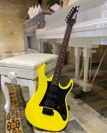 sarayeva küçəsi: İbanezdən nəzərə çarpan rəngi ilə GRX55B-YE modeli ☀️ İbanez — 1