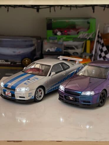 Tavalar: 1 il, 1:24, Dəmir, Pulsuz çatdırılma — 9