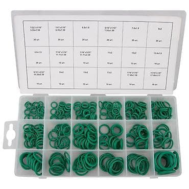 masın: O-ring contası dəsti – NBR/yağadavamlı yaşıl halqalar Məhsul təsviri — 1