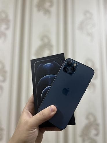 appel: IPhone 12 Pro, Göy, Face ID — 2