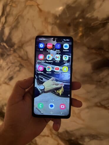 Bentley: Samsung Galaxy A52, 128 GB, rəng - Qara, Barmaq izi, Face ID — 2