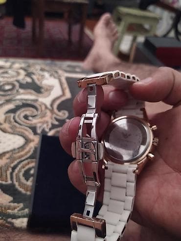 armani saat: AAAAA+ CLASS SAATAR QETi SU KECIRMEZ CIZILMAYAN RENGI GETKEYEN RIAL — 3