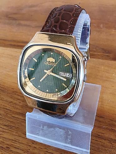 elektronika saat: Qol saatı, Orient, rəng - Qızılı — 2