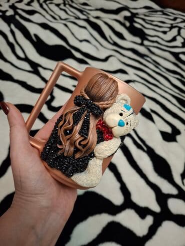 ləpə qabi: Stəkanlar, rəng - Qızılı, 1 əd, 200 ml, Azərbaycan — 1