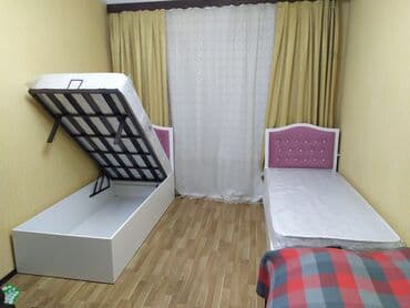 qosa carpayi: Yeni, Təknəfərlik çarpayı, Bazalı, Matras ilə, Siyirməsiz, Azərbaycan — 6