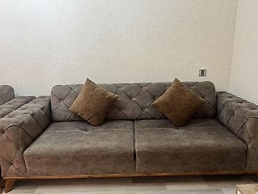 divan olcusu: İki ədəd eyni model yumşaq mebel dəsti 1ededi 550 azn tep tezedir — 2
