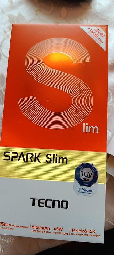 data modem sim card: Tecno Spark, 256 GB, Zəmanət — 2