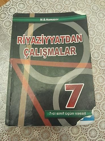 kitab alan: Namazov riyaziyyat kitabı satılır. Işlənmișdir.
Qiyməti 4 azn — 1