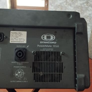 yamaha mikşer: Dynacord PowerMate 1000 gücləndirici aktiv pult super veziyyete — 5