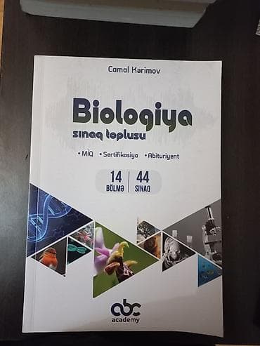 Məhsul: “Biologiya sınaq toplusu” – Camal Kərimov (təptəzə heç — 1