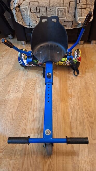 hoverboard qiymətləri: Qızılı rəngli 2 təkərli hoverboard (self-balance scooter) və dəmirdən — 8