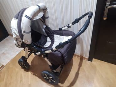 ekiz usaqlar: Çıxarıla bilən beşikli araba — 4