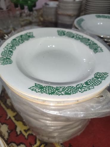 sufreler: Sup qabları, rəng - Ağ, Farfor — 1