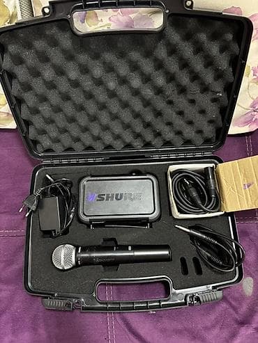 Yeni kimidir tecili satılırr real alıcıya endirim ola biler Shure — 3