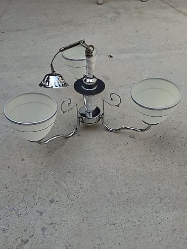 listur satisi: Çılçıraq, 3 lampa, Metal — 1